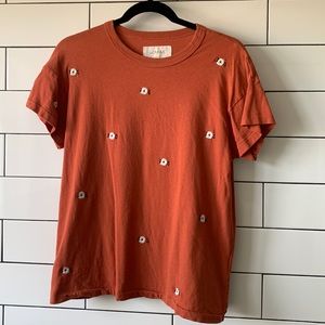 The Great embroidered boxy tee